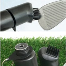 휴대용 골프 브러쉬 만능 세척 클럽 골프채관리 클럽솔 타월, 단품, 단품