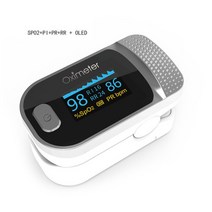 산소포화도측정기 고압 치료기 줄자 pulseoximeter JianyoCare-손가락 맥박 Oled 산소 농도계 휴대, 한개옵션1, 09 oxi-012 white