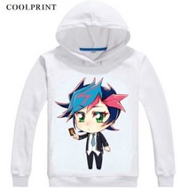 [해외] FUJIKI YUUSAKU MENS 후드 YUGIOH VRAINS 드래곤 방화벽 FAIYA WOURU 스웨트 STREETWEAR ANIME HOODIE 프린트 긴 후드, Style 1 L