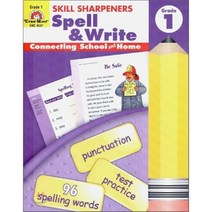 Skill Sharpeners: Spell & Write Grade 1 Workbook, Evan-Moor Educational Publi...