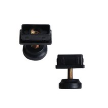 각 파이프 조절발 20x40 높이조절 캡 볼트 다리, 단품