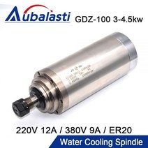 공작 기계 부품 3kw 스핀들 CNC 라우터 모터 220V 공구 Dia.100mm 12A 밀링 기계용, 02 4.5KW_02 380V
