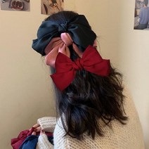 베베디 여성용 왕리본 머리핀 헤어핀 3P