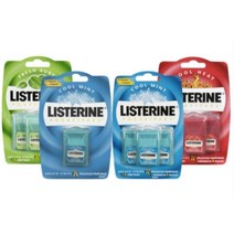 입냄새제거구취제거리스트린포켓팩 430273, 리스테린 쿨민트 미스트