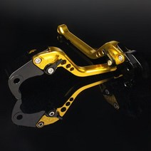 로얄 엔필드 클래식 350 오토바이 조정 한 브레이크 클러치 레버 핸들 액세서리 2023, 03 Golden 177mm