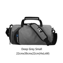 헬스가방 트레이닝 가방용 남성용 체육관 가방 Tas 피트니스 여, Deep Grey Small