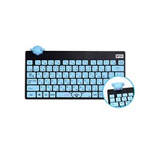 라인 프렌즈 BTS 방탄 소년단 BT21 WIRELESS SILENT KEYBOARD 무선 키보드 (피규어 첨부) RKB-BT21-KY