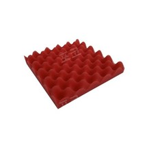 3cm 두께 악기방 노래방 가정용 방음 스펀지 패드 천장엠보싱 셀프시공 흡음재 계란판, 빨간색, 50x50x3cm