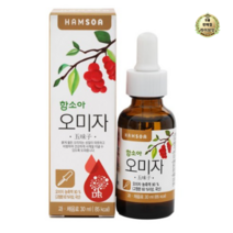 라이브잇 함소아 오미자 농축액, 1개, 1개, 30ml