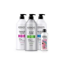 케라시스 클리닉 샴푸 980mlx3개 (두1데1모1)+샴푸180ml