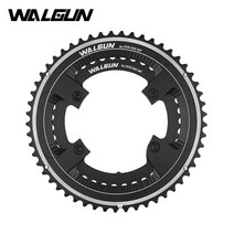 울테그라스프라켓 자전거기어 스프라켓 walgun ultegra r8000 105 r7000 로드 바이크 더블 체인링 110bcd 50t 34t 52t 36t 53t 39t, 노란색