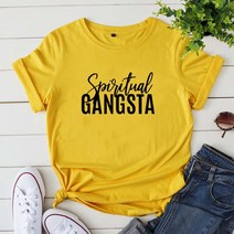 Spirative Gangster 격려 구호 2021 티셔츠 JEIW