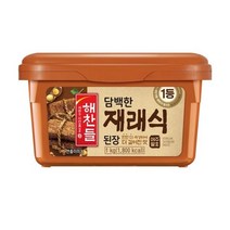 CJ 해찬들 재래식된장 된장찌개 집된장 장 1kg 1세트, 5세트