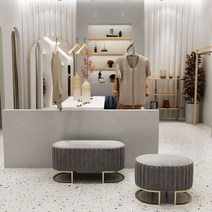 핑크색 체리쉬 소파 벤치 보조 간이 2인용 벤치의자, 벤치 핑크 120x40x43cm