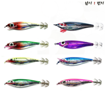 비블랙 왕눈이 레이저 에기 홀로그램 쭈꾸미 갑오징어, E601{야광}