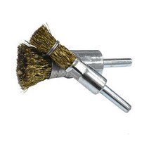 녹슨기계 용접후 전동드릴용 녹제거 철 종브러쉬25mm 틈새녹제거 찌든때