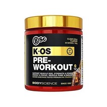 BSC 바디 사이언스의 코스 운동 전 180g 맛 옵션 클리어 콜라