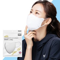 삼흥 얼큰이 새부리형 황사방역 KF94 마스크, 화이트, 10개, 5매입