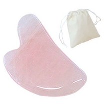호스커스 로즈쿼츠 괄사 도구 + 보관파우치, 1개, 핑크