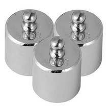 분동 저울추 기준추 개 무게 키트 균형 세트 교정 무게추 검교정 교육 장비 그램 규모, Silver