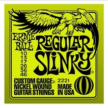 어니볼 일렉 기타줄 010 Ernie ball SLINKY 2221 (010-046) 일렉 스트링