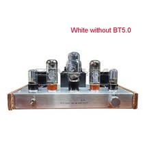 진공관 앰프 블루투스 오디오 하이 엔드 홈 튜브 순수 클래스 수제 홈 시어터 진공관, bt5.0 없는 흰색, 110v