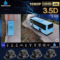 어라운드뷰 토레스 카니발 쏘렌토 호환 1080p 자동차 트럭 버스 uhd 3.5d 360도 자동차 버드 아이 서라운드 카메라 운전 레코더 for android 모니터 멀티미디어