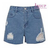 [숲] 디스트로이드 크롭 데님팬츠(SW6DPC1)