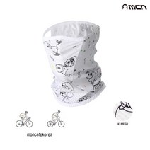 MCN 자외선차단 자전거 마스크 여름용 얼굴 햇빛가리개 메쉬, 불독