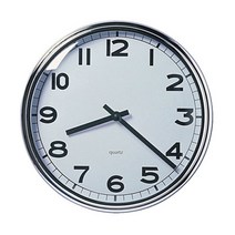 [이케아] PUGG 벽시계, 색상:스테인리스_967.553.85