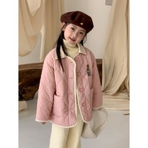 해피팡팡 - 캐쥬얼 곰돌이카라 누빔자켓 H (남아 여아 공용)