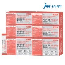 JW중외제약 먹는 엘라스틴 밀크세라마이드 히알루론산 비오틴 저분자 어린 피쉬 콜라겐 펩타이드 플러스 비타민, 60g, 6개