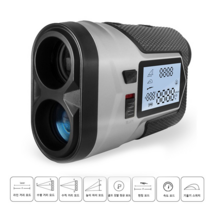 ARTBULL 골프거리측정기 1200yd 접안렌즈 + LCD 모니터, 그레이+블랙, LP1200 Plus