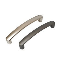 포미손잡이 96P-가구 싱크대 서랍 2구 교체 손잡이, 다크그레이