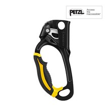[페츨] 어센션(왼쪽) 등강기 AP-B17ALA, 블랙/옐로우