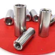 스텐연결너트-원형/ 10mm-M10 /스테인레스/너트연장/소량 낱개 개당 판매, 1개