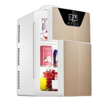 미니 냉장고 자동차 1인용 차량용 음료 회의실 캠핑, (4-6L 화이트) 차량용 전용