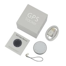 치매 노인 위치 추적기 미아방지 gps mini child gps tracker pocket watch a12 성인 이전 포켓 로케이터 시계 추적 장치 sos 알람 음성 모니터, 상자가 있는 흰색