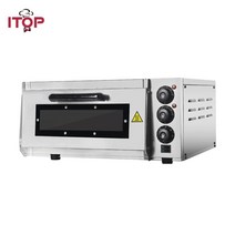 업소용 제빵기 제과기 베이커리 오븐 itop 전기 피자 2kw 상업용 단일 레이어 전문 베이킹 기계 토스터기, 우리를