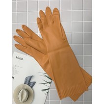 천연고무장갑 친환경고무장갑 부드러운고무장갑 얇은고무장갑, 10개, 중(M)