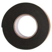 EVA 단면 흑색 스폰지 테이프 폭 40mm x 두께 3mm x 길이 5m, 5개