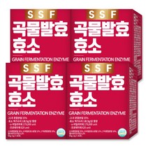 순수식품 곡물 발효 효소 4박스(120포) 프로바이오틱스 김치유산균 역가 수치, 3g, 120개