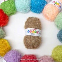 [니트박스 뜨개실] 웰빙 수세미실, 57.실버