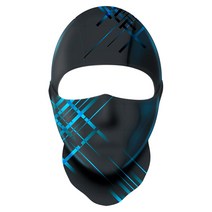 바라클라바 남녀공용 자외선차단 매쉬 마스크, 1+1 블랙마스크