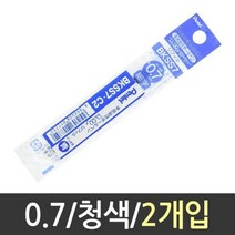 펜텔 롤리 펜 리필 BKSS7-C2 청 BPC27 BPC37 BPC47