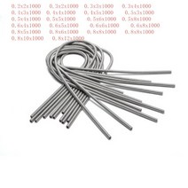 인장스프링 스텐인장스프링 금형 스테인레스 스틸 초장 장력 스프링 연장 와이어 직경 0.2mm 0.3mm 0.4mm 0.5mm 0.6mm 1 개, 0.5x6x1000