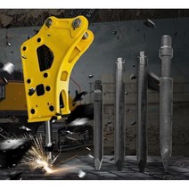 굴삭기 부품 차단기 해머 드릴 로드 헤드 호환성, 85 내마모성 브레이징 로드