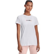 언더아머 Under Armour 여자 여성용 그라데이션 필 반소매 티셔츠