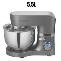 키친에이드반죽기 휘핑기계 빵 반죽기 스파 믹서다기능 반죽기 스테인레스 스틸 소재 1500W 반죽 믹서, [03] 5.5L dough mixer, [03] UK