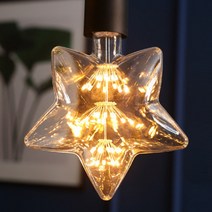 LED 에디슨 눈꽃램프 2W 5타입, 별
